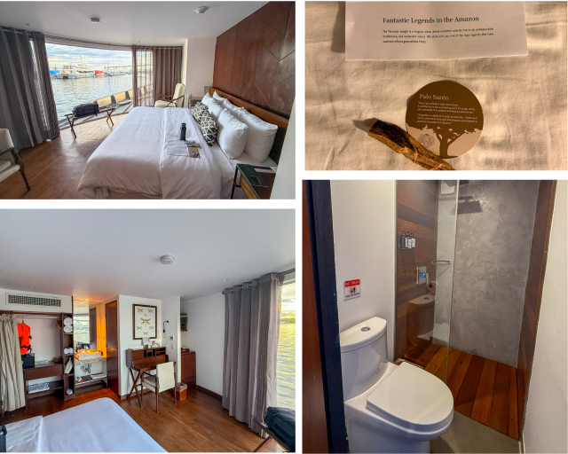 Kabine auf der Zafiro Amazonas Kreuzfahrt Peru